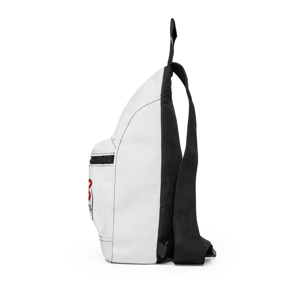 White SK8 Syndicates Co Sling Bag