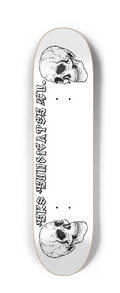 Sk8 Syndicates Co. "Twin Skulls" 7.8" Deck