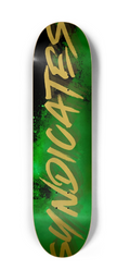 SK8 Syndicates “Emerald Gold” Deck  8.25
